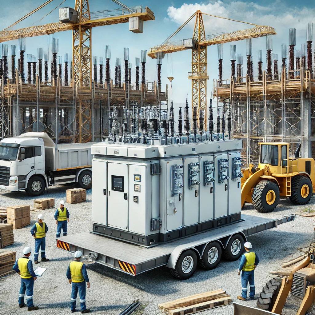Мобільні трансформаторні підстанції для будівельних майданчиків